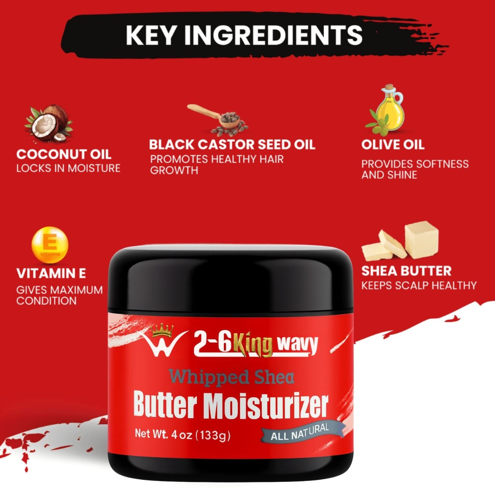Whipped Shea Butter Hair Moisturizer