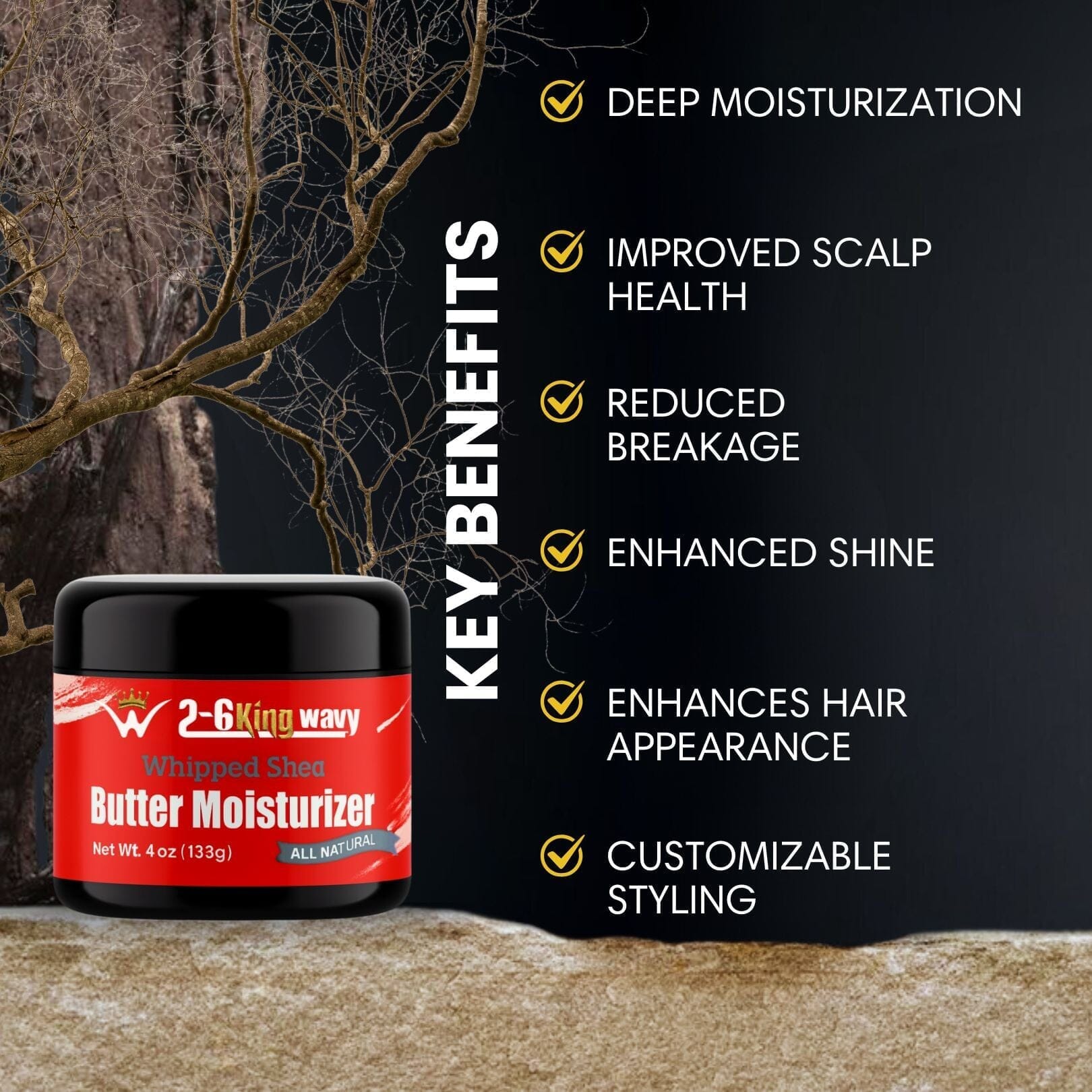Whipped Shea Butter Hair Moisturizer